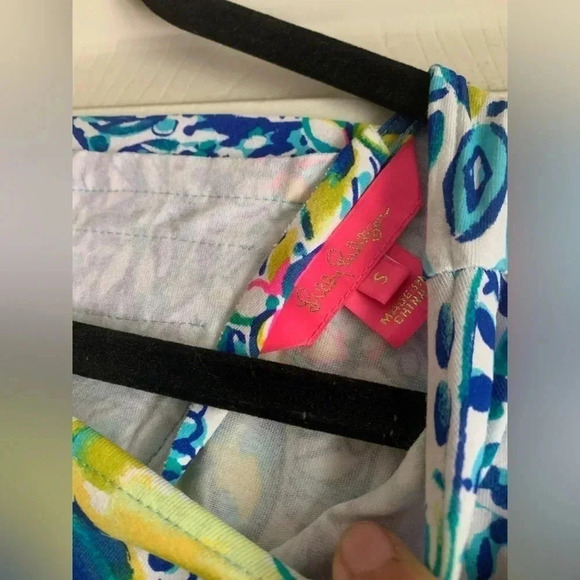 Lilly Pulitzer Ophelia dress in zest for life size Small - Picture 3 of 4